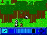 une photo d'Ã©cran de Star Wars - Yoda Stories sur Nintendo Game Boy Color